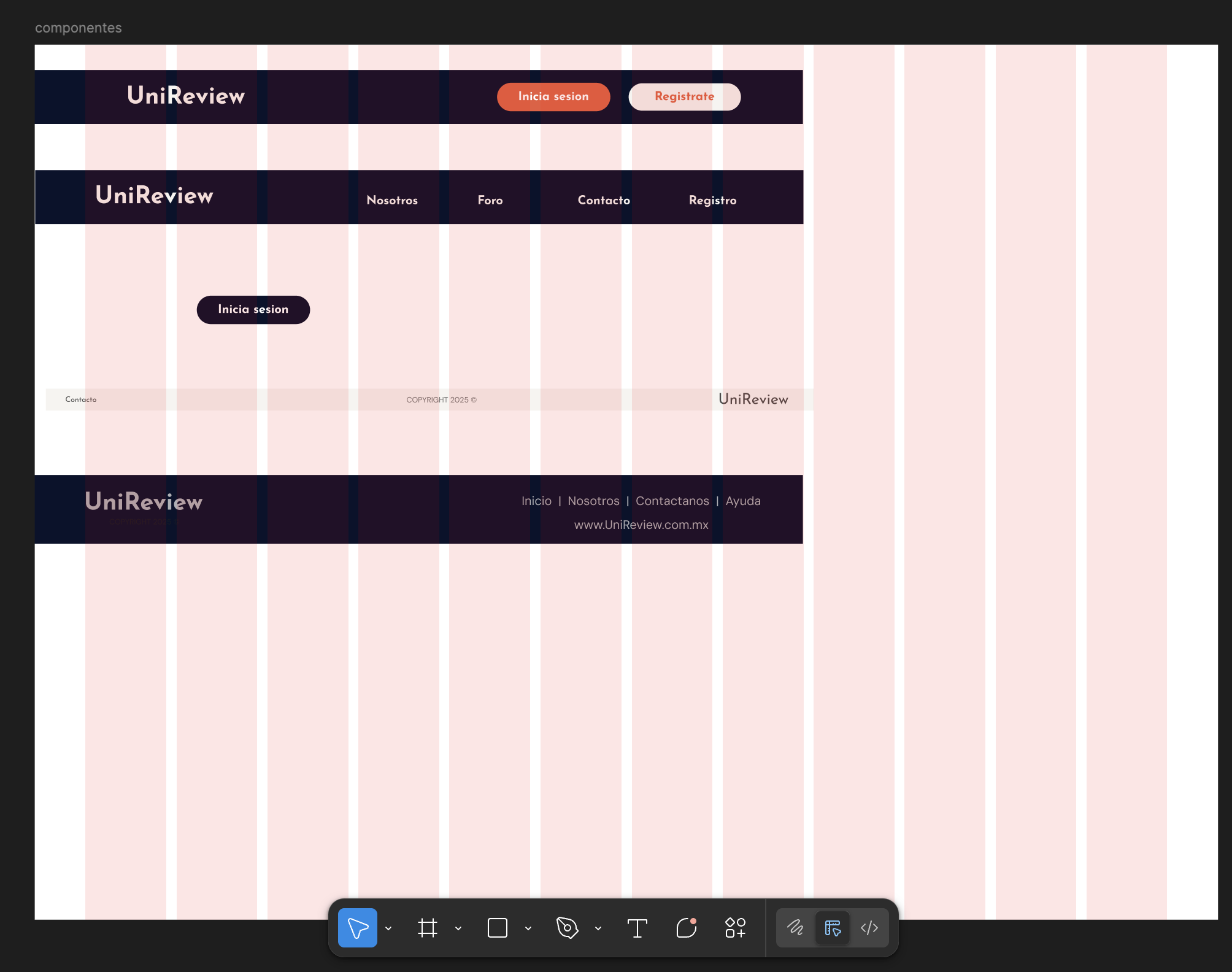 UniReview screen 3