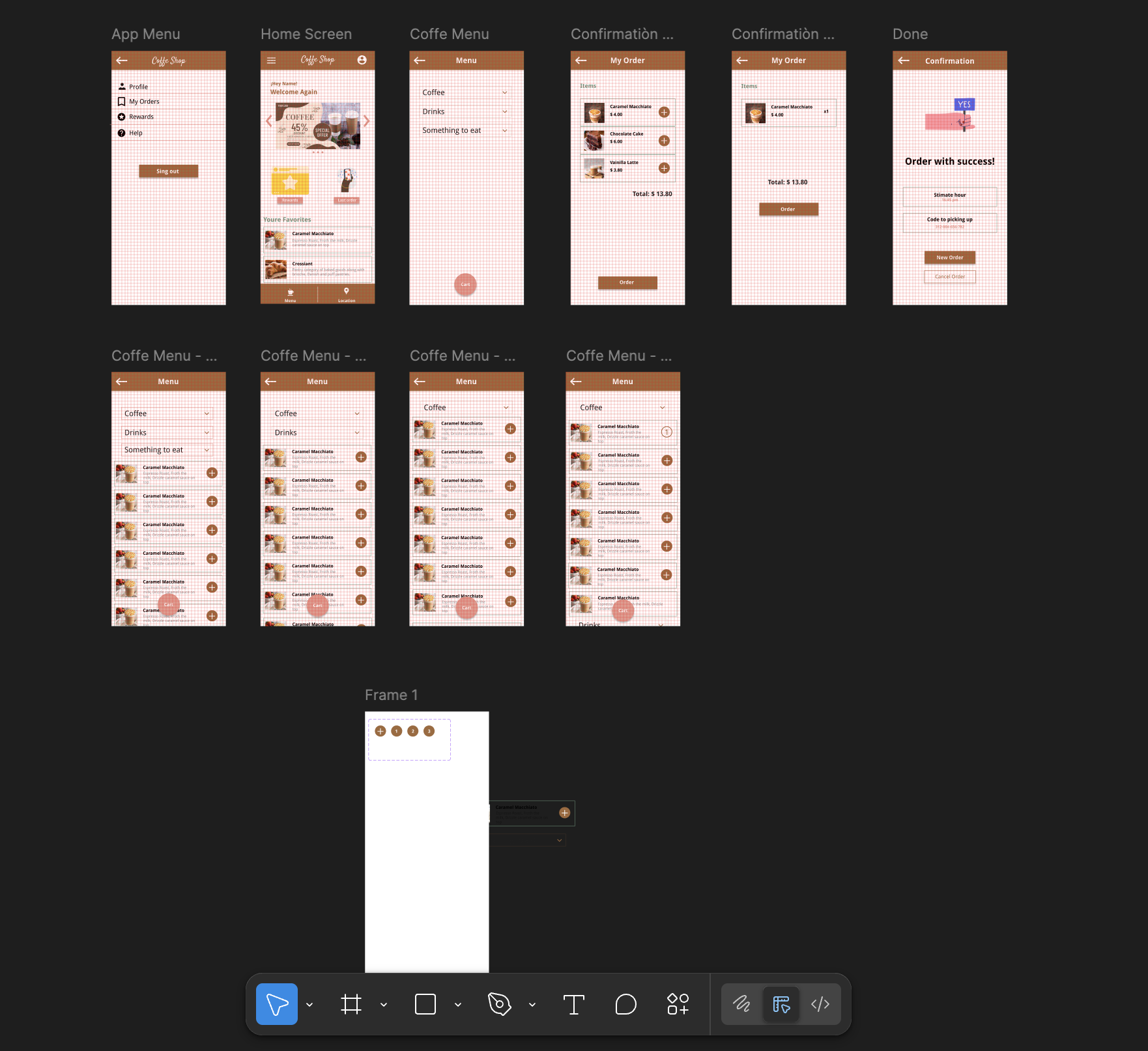 Coffee Shop screen 1