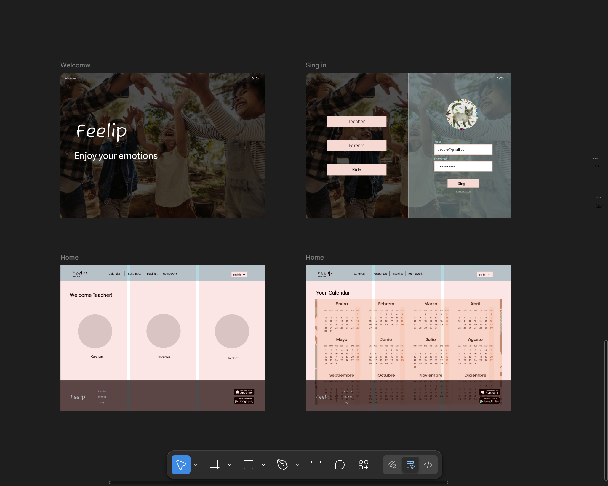 Feelip screen 2