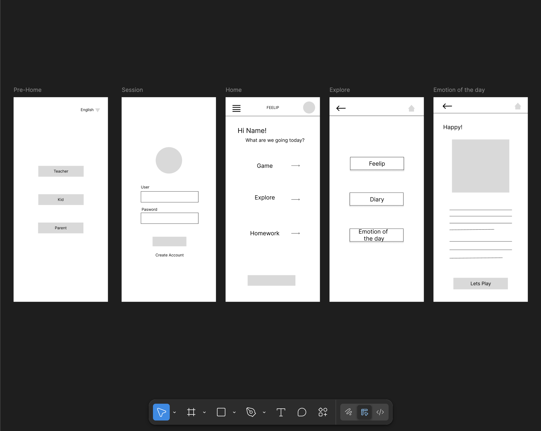 Feelip screen 3